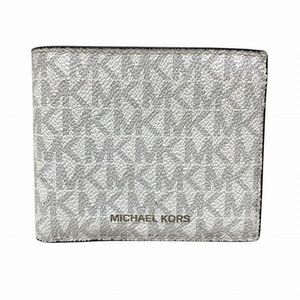 Michael Kors Cooper Billfold Canvas Leather Wallet